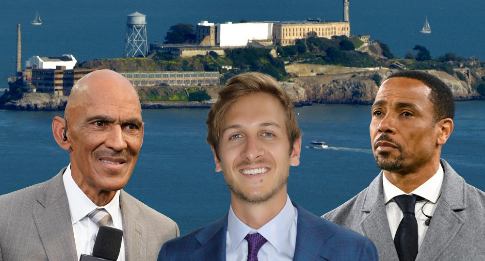 NBC sending Jac Collinsworth to Alcatraz for Super Bowl