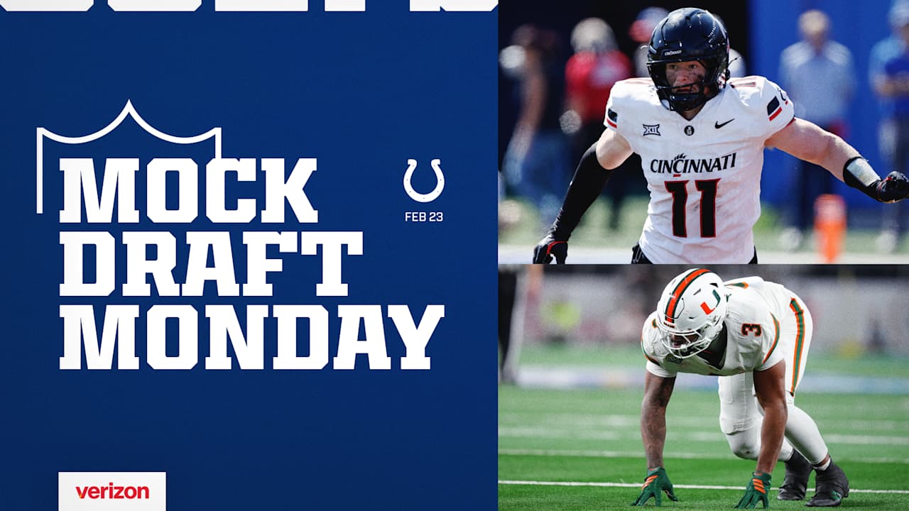 Colts 2026 Mock Draft Monday: Before the NFL Combine