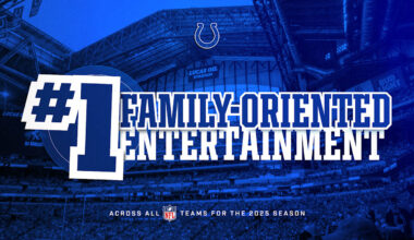 Colts' gameday experience earns top rankings in NFL survey, including No.1 in family-oriented entertainment
