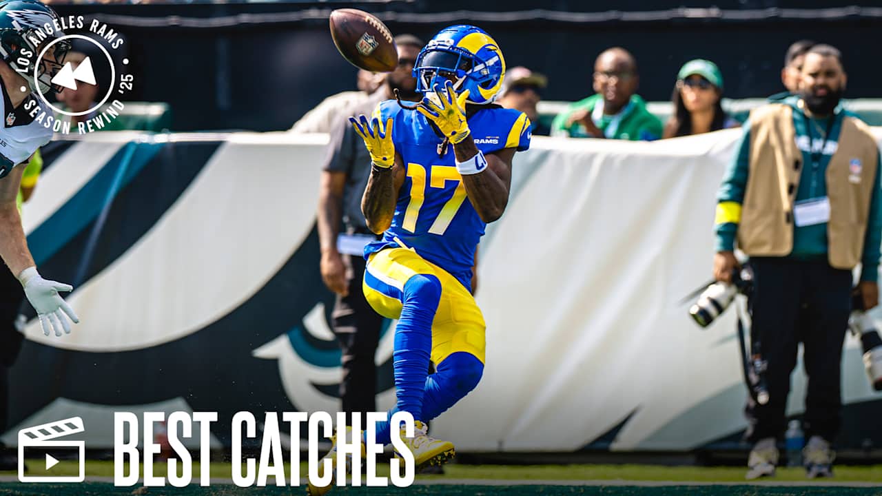 Los Angeles Rams' best catches from the 2025 season