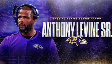 Ravens Name Anthony Levine Sr. Special Teams Coordinator