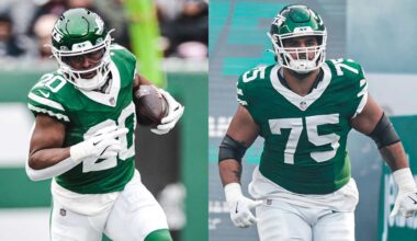 13 Jets Offensive Players Who Can Potentially Become Unrestricted Free Agents