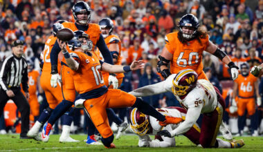 Ranking the top 10 plays of Bo Nix’s 2025 season