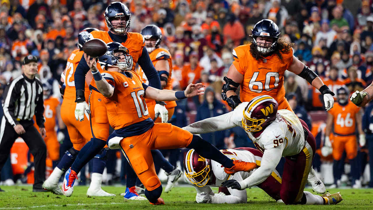 Ranking the top 10 plays of Bo Nix’s 2025 season