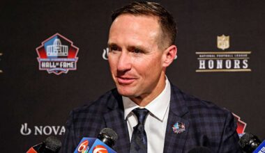 Drew Brees Pro Football Hall of Fame Press Conference