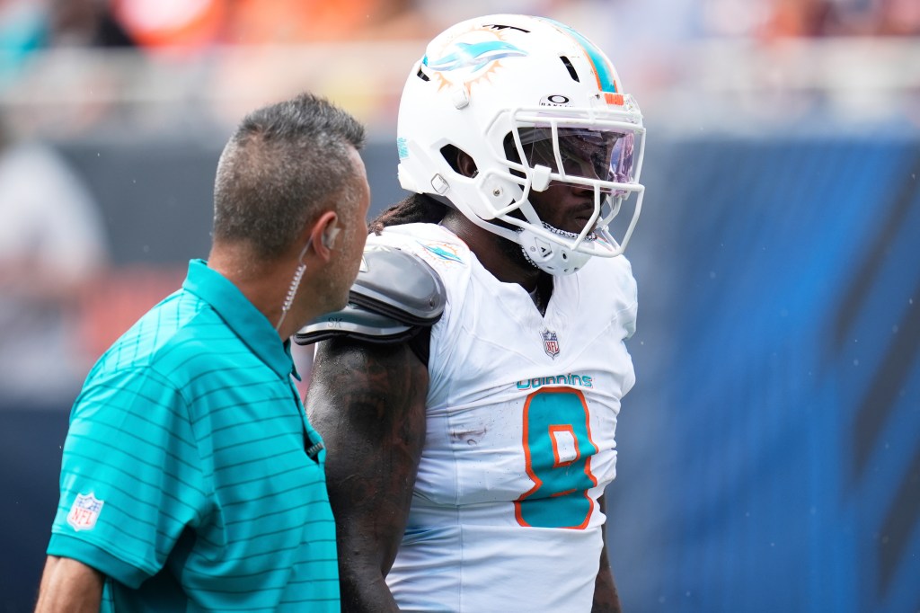 Dolphins' Alexander Mattison recovering from neck injury