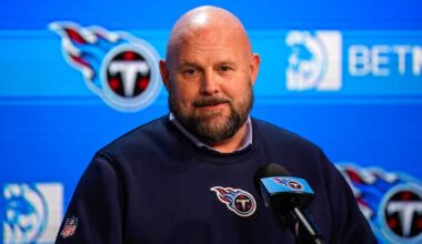 Titans' Daboll reflects on 'hard chair' he, Saleh have sat in