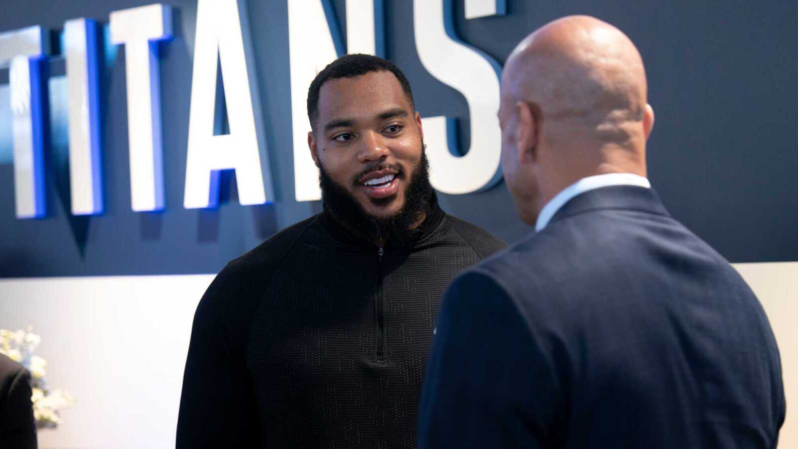 Titans' Robert Saleh made a hilarious promise to Jeffery Simmons