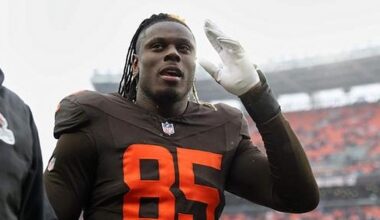 David Njoku Bids Emotional Farewell To Cleveland Browns