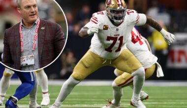 Trent Williams in contract dispute with San Francisco 49ers