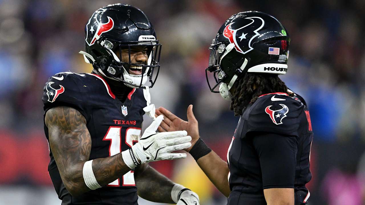 Texans' Nico Collins throws support behind C.J. Stroud following tough playoff exit: 'Dude's a baller'