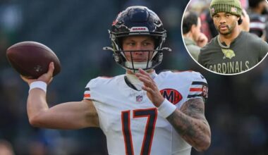 Cardinals 'intrigued' by trading for Tyson Bagent with Kyler Murray era likely over