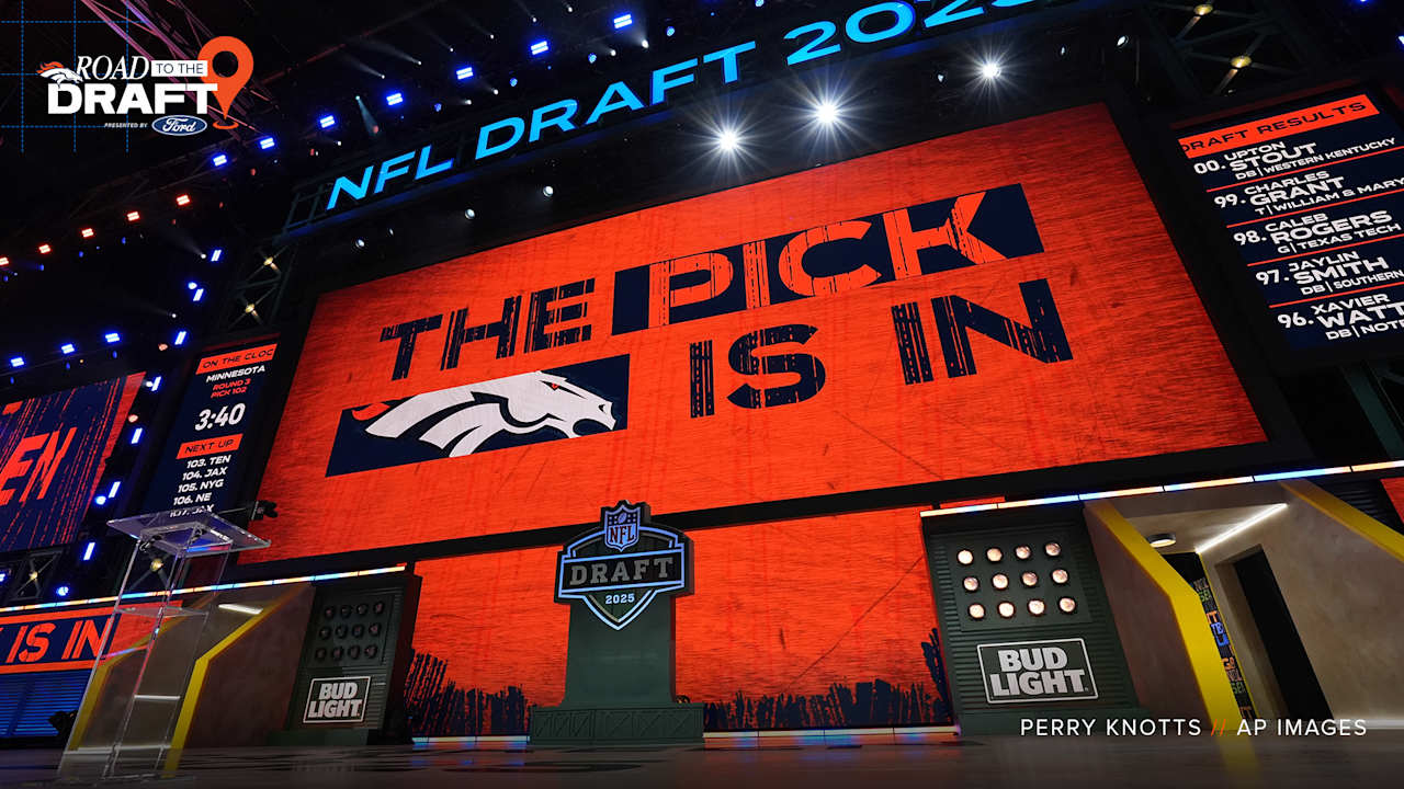 Broncos to pick 30th in the 2026 NFL Draft