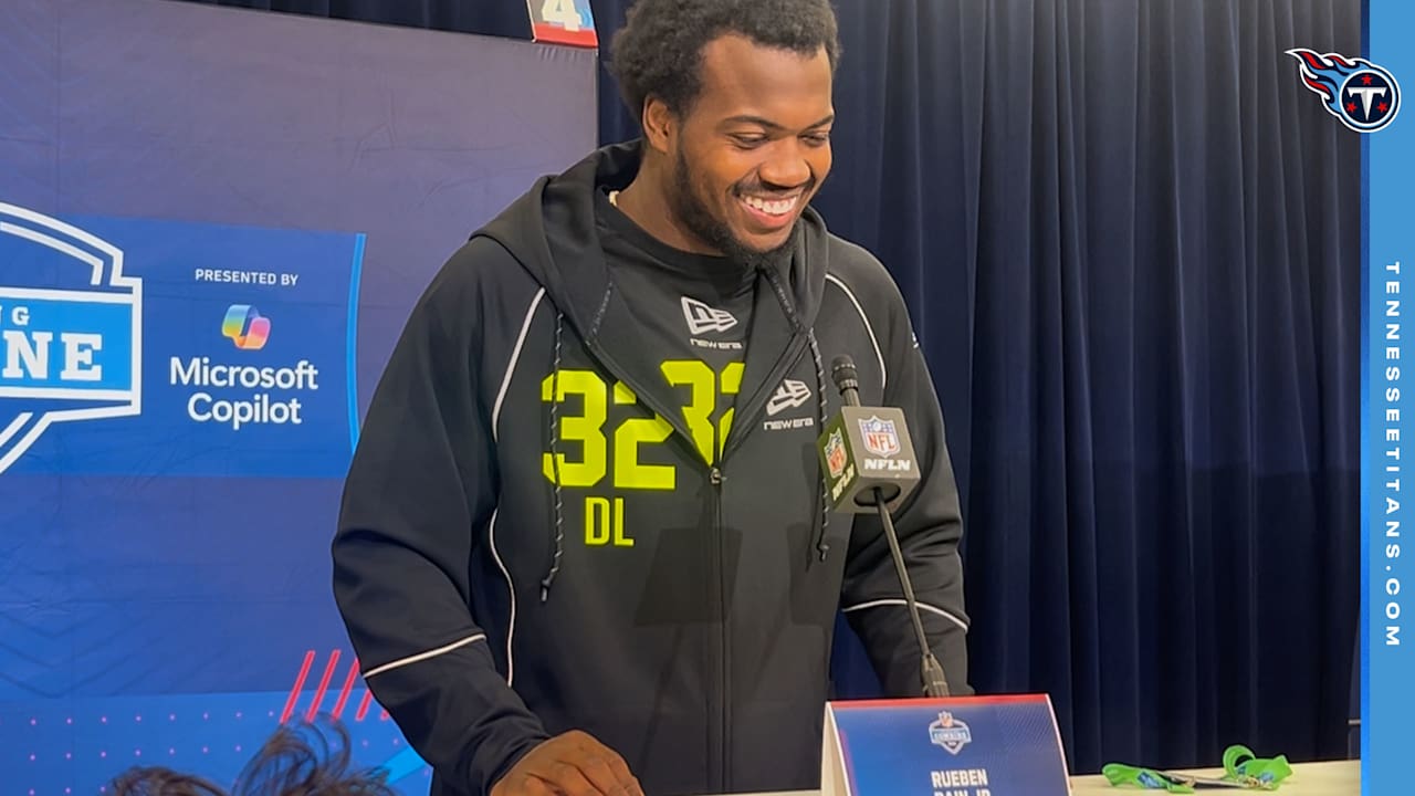 Miami Edge Rusher Rueben Bain Talks Titans, and QB Cam Ward