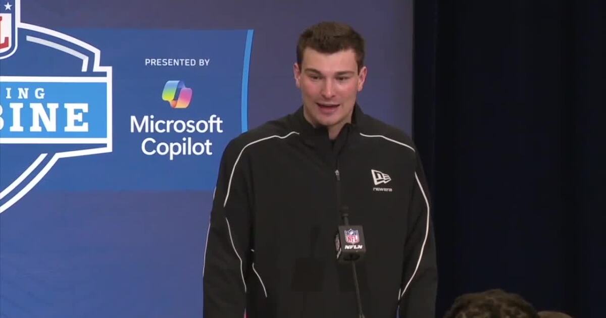 Fernando Mendoza meets with Raiders at NFL combine as projected No. 1 Pick