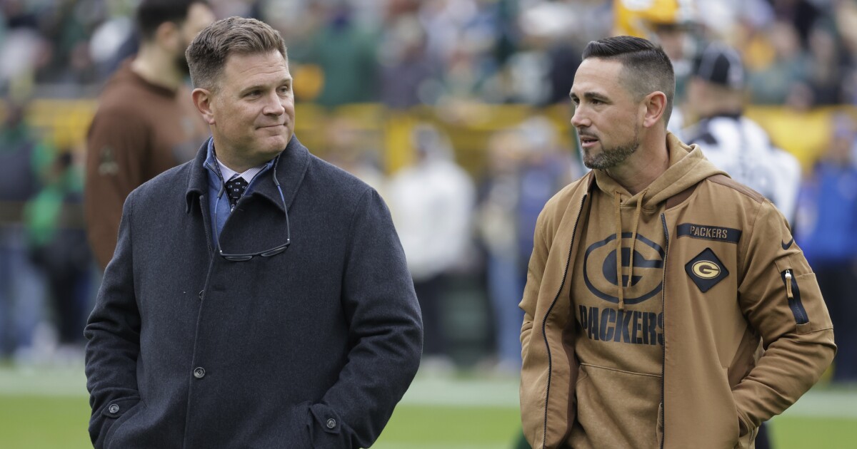 Packers announce multi-year extensions for Gutekunst, LaFleur and Ball