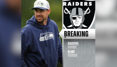 Klint Kubiak touches down in Las Vegas to take over the Raiders