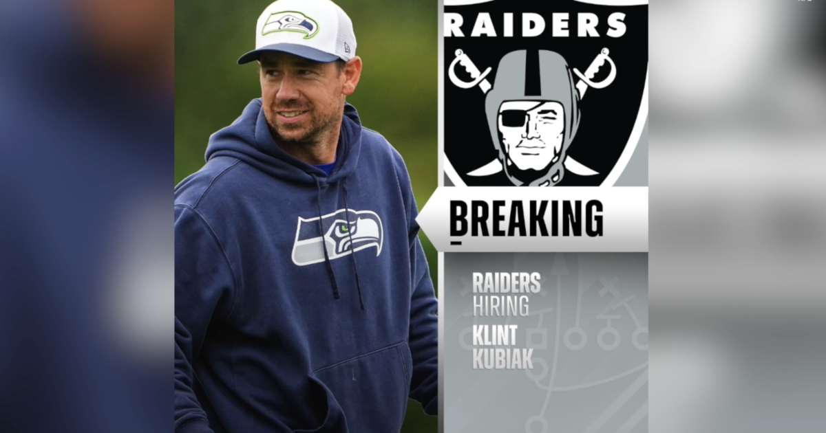 Klint Kubiak touches down in Las Vegas to take over the Raiders