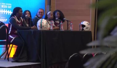 Miami Dolphins welcome girls' flag football teams to Hard Rock Stadium