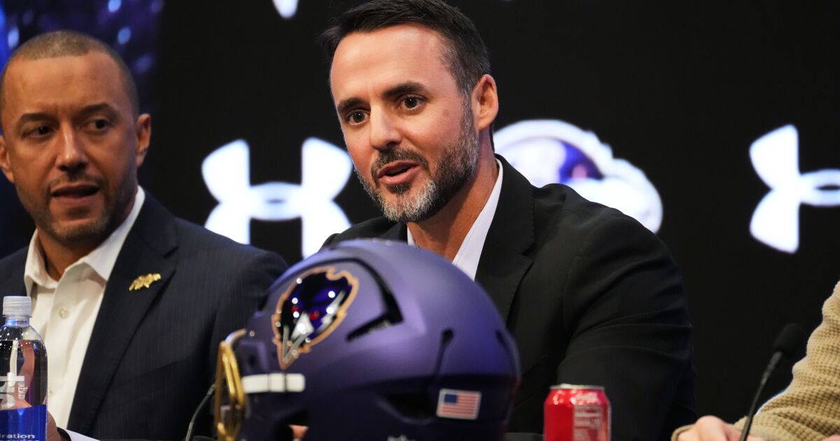 A look at the Ravens' full coaching staff for the 2026-2027 season