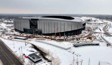 Construction work at new Buffalo Bills stadium suspended due to graffiti