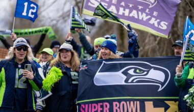 Seattle Seahawks play in the Super Bowl on Sunday