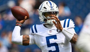 Colts give injury-plagued QB Richardson permission to seek trade, AP source says