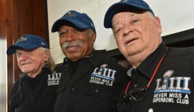 Last 3 fans who 'never missed a Super Bowl' mark 60th game