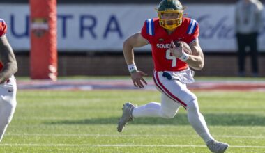Former Bison QB Cole Payton named team's player of the game at Senior Bowl - InForum