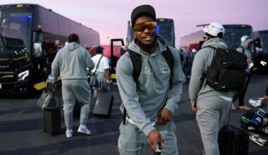 Seahawks Arrive In Bay Area For Super Bowl LX