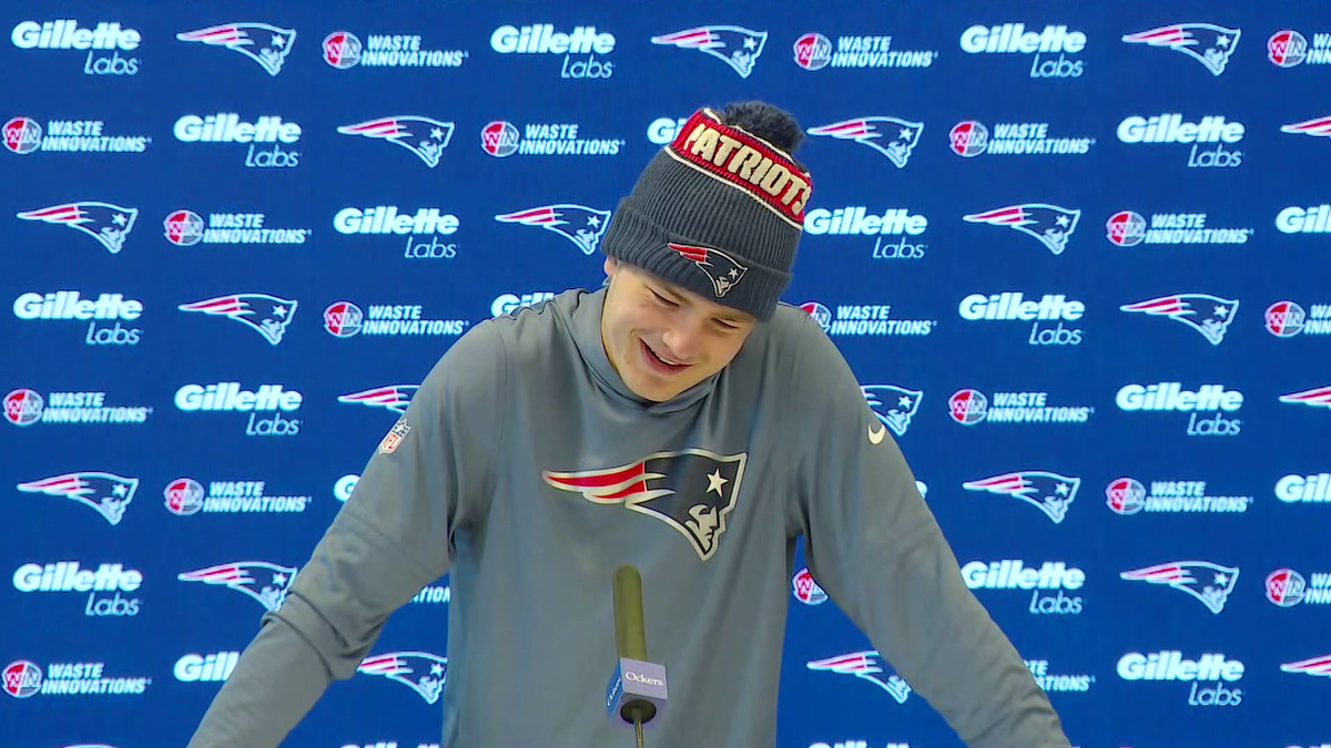 'Highlight of offseason' will be spending time with wife, New England Patriots quarterback Drake Maye says