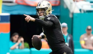 Saints QB Tyler Shough voted by fans as NFL Rookie of the Year