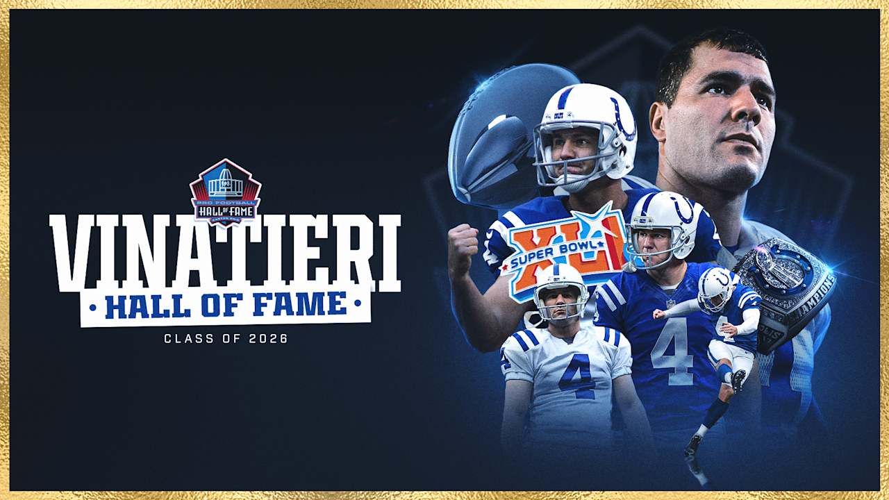 Adam Vinatieri named to Pro Football Hall of Fame Class of 2026