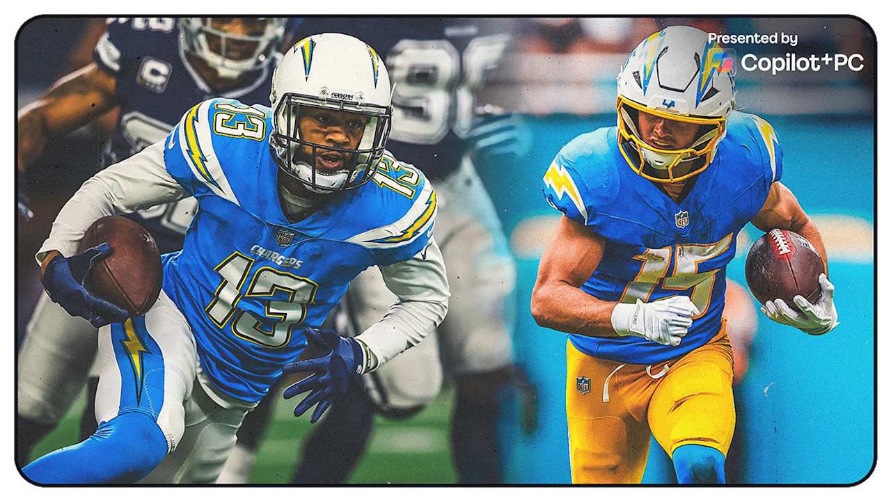 Keenan Allen & Ladd McConkey React To Their Favorite Plays