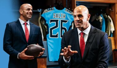 Inside Robert Saleh's First Day as Titans Head Coach
