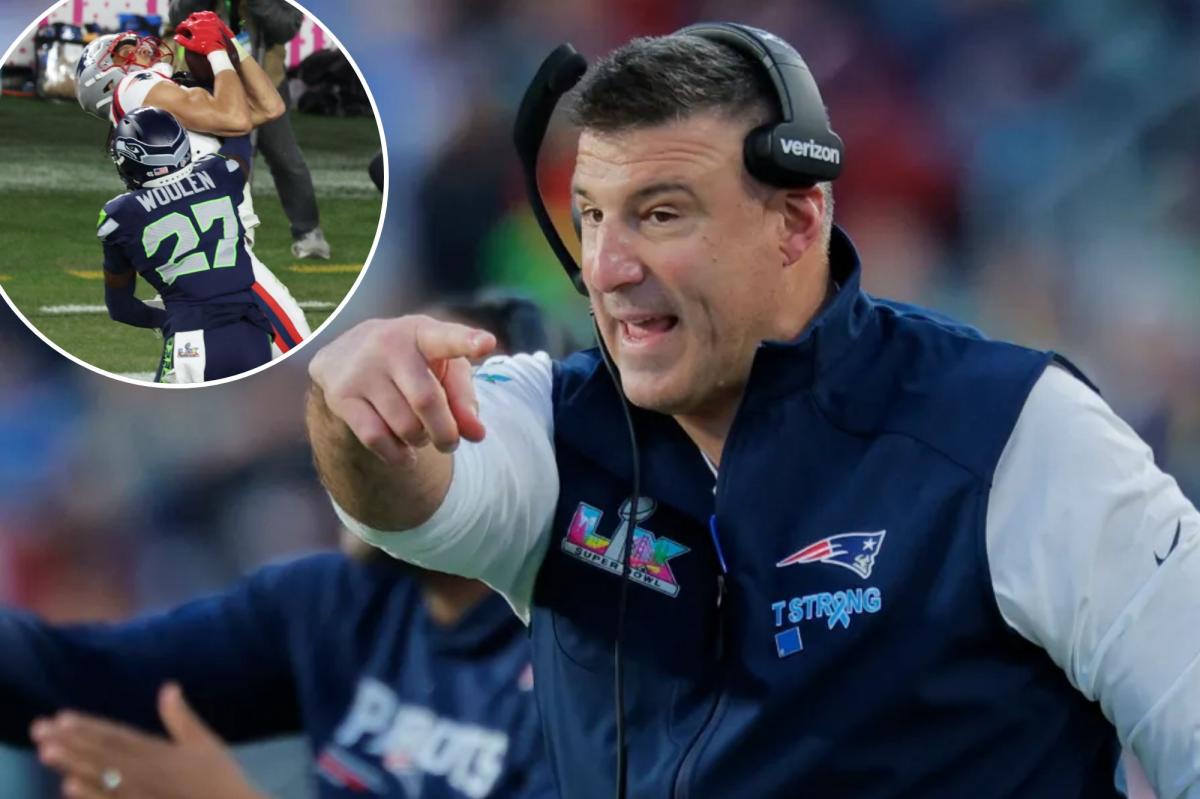 Bizarre Mike Vrabel Super Bowl 2026 decision questioned during Patriots loss