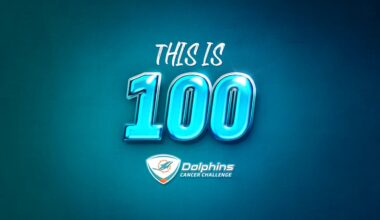 Dolphins Cancer Challenge Surpasses $100 Million Raised for Cancer Research and Care