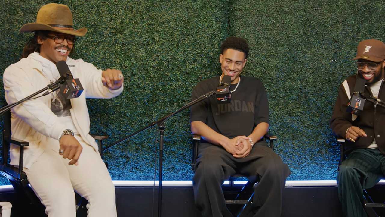 Bryce Young and Cam Newton recap 2025 season on 4th-and-1