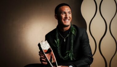 Tetairoa McMillan proves the believers right with rookie of the year award