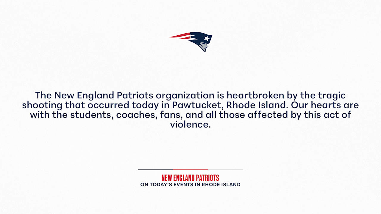 Patriots Issue Statement on Today's Events in Rhode Island