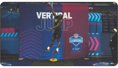 Caleb Banks Leads Impressive Performances from Defensive Lineman on 1st Day of 2026 Combine Drills