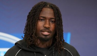 UCF defensive lineman Malachi Lawrence