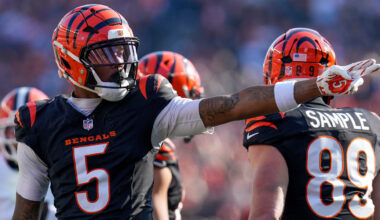 Bengals Star Tee Higgins Swaps Jerseys With NBA Superstar