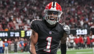 Atlanta Falcons wide receiver Darnell Mooney