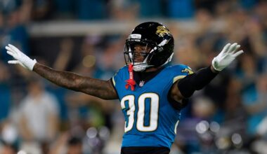 Jacksonville Jaguars cornerback Montaric Brown.