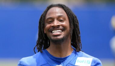 Los Angeles Rams receiver Tutu Atwell.