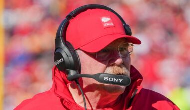 Kansas City Chiefs head coach Andy Reid