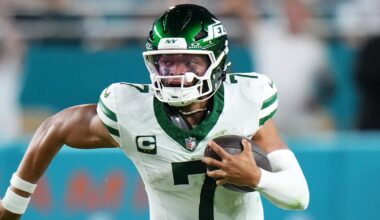 Former New York Jets quarterback Justin Fields