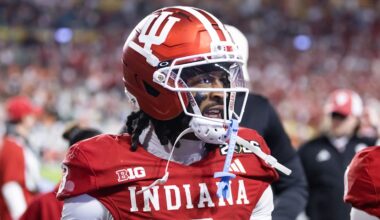 Indiana Hoosiers wide receiver Omar Cooper Jr.