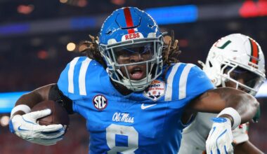 Ole Miss Rebels tight end Dae'Quan Wright